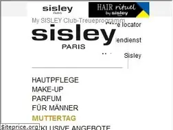 Sites similar to sisley-cosmetics.com