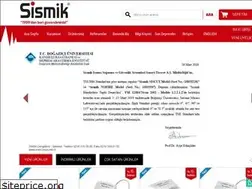Sites similar to sismik.com.tr