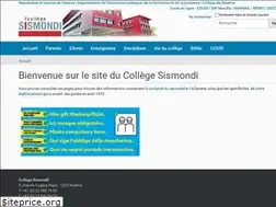 Sites similar to sismondi.ch