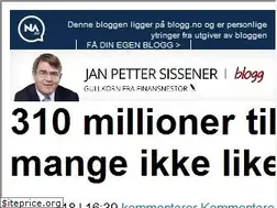 Sites similar to sissener.blogg.no