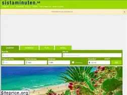 Sites similar to sistaminuten.se