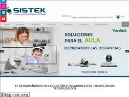 Sites similar to sistek.cl