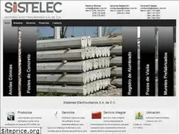 Sites similar to sistelec.com.mx
