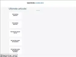 Sites similar to sistem.com.ro