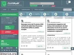 Sites similar to sistemafairplay.it