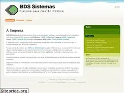 Sites similar to sistemasbds.com.br
