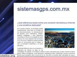 Sites similar to sistemasgps.com.mx