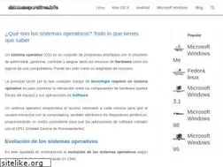Sites similar to sistemasoperativos.info
