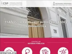Sites similar to sistemaspublicos.cl