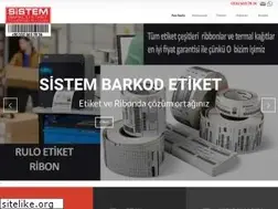 Sites similar to sistembarkodetiket.com