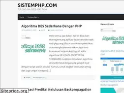 Sites similar to sistemphp.com