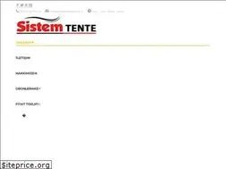 Sites similar to sistemtente.com.tr
