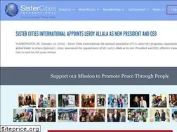 Sites similar to sistercities.org