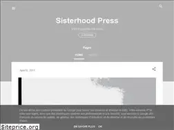 Sites similar to sisterhoodpress.com