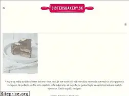Sites similar to sistersbakery.sk