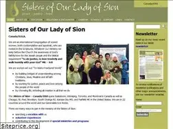 Sites similar to sistersofsion.net