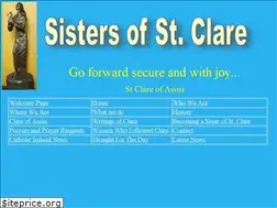Sites similar to sistersofstclare.ie