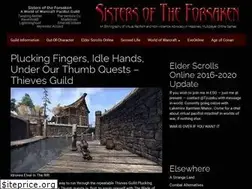 Sites similar to sistersoftheforsaken.com