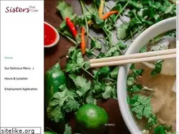 Sites similar to sistersthaicafe.com