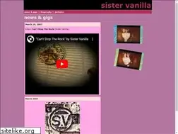 Sites similar to sistervanilla.com