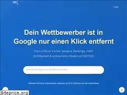 Sites similar to sistrix.de