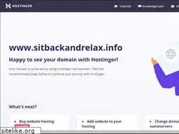 Sites similar to sitbackandrelax.info