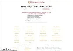 Sites similar to site-annonce.be