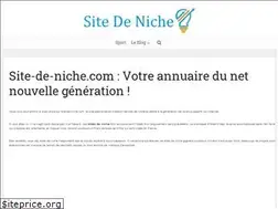 Sites similar to site-de-niche.com