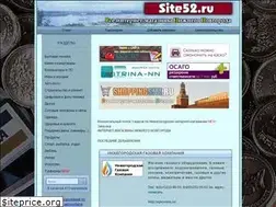 Sites similar to site52.ru