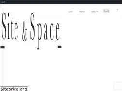 Sites similar to siteandspace.org