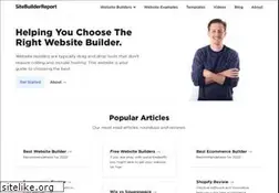 Sites similar to sitebuilderreport.com