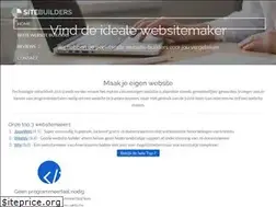 Sites similar to sitebuilders.nl