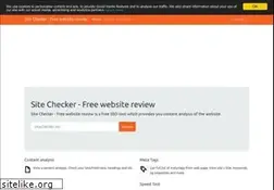 Sites similar to sitechecker.eu