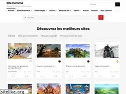Sites similar to sitecomme.ca