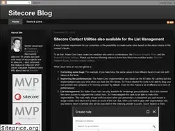 Sites similar to sitecoreblog.blogspot.com