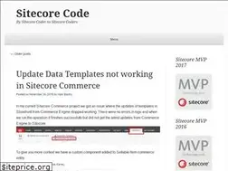 Sites similar to sitecorecode.com