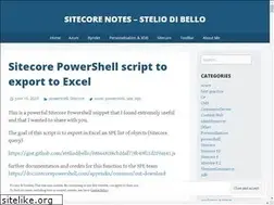 Sites similar to sitecorecommerce.wordpress.com