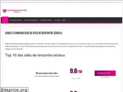 Sites similar to sitederencontreserieux.fr