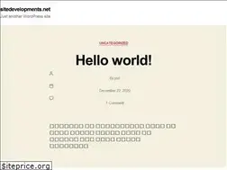 Sites similar to sitedevelopments.net