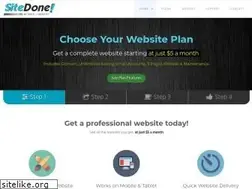 Sites similar to sitedone.com