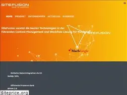 Sites similar to sitefusion.de