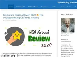 Sites similar to sitegroundwebhostingreviews.com