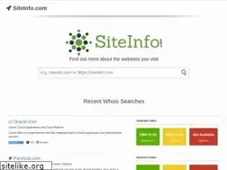 Sites similar to siteinfo.com