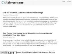Sites similar to siteinyourname.com