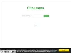 Sites similar to siteleaks.com
