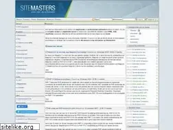 Sites similar to sitemasters.be