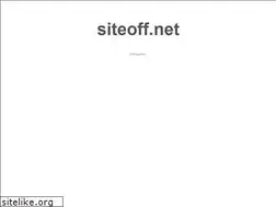 Sites similar to siteoff.net