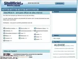 Sites similar to siteofficiel.fr