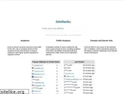 Sites similar to siterankz.com
