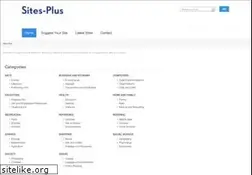 Sites similar to sites-plus.com